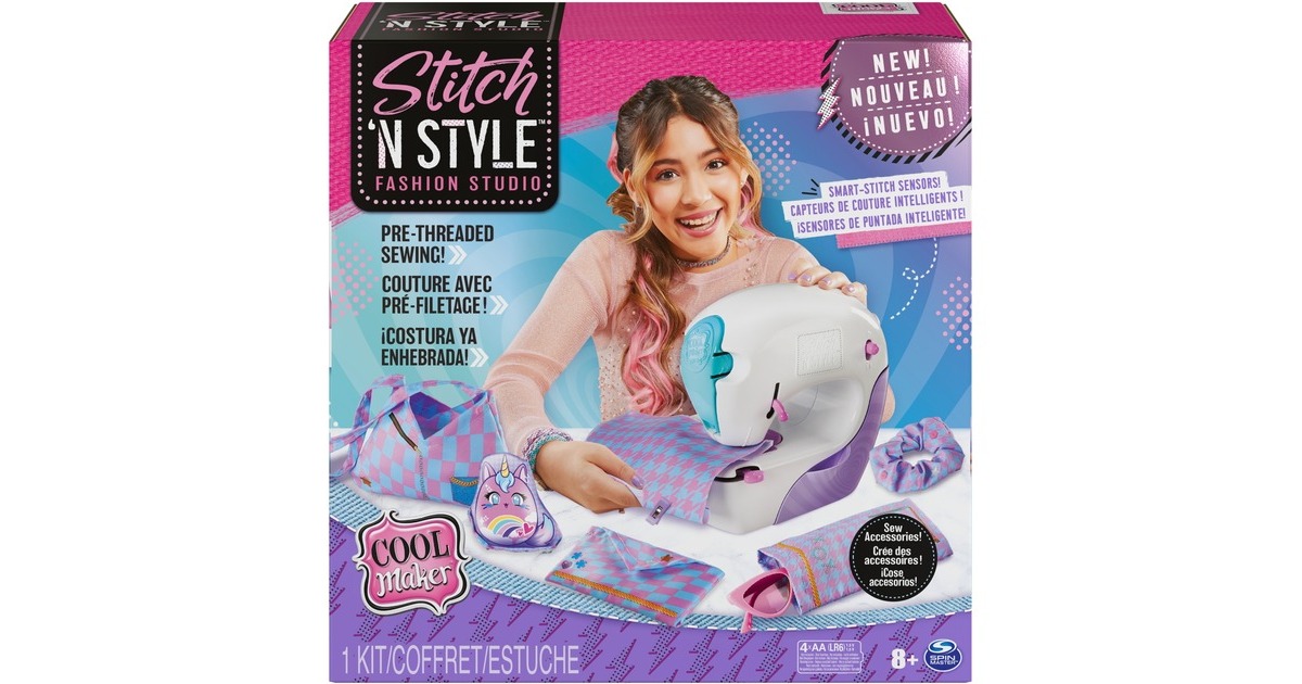 Spin Master Stitch n Style Nähmaschine, Basteln
