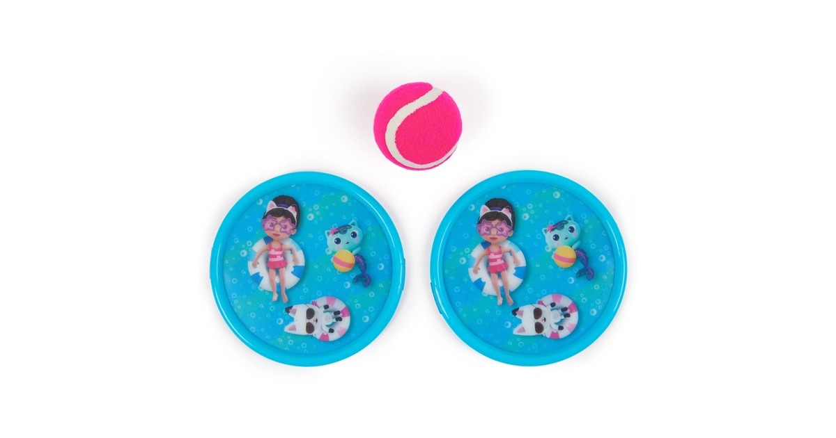 Spin Master Swimways - Gabby's Dollhouse Klettballspiel, Fangballspiel