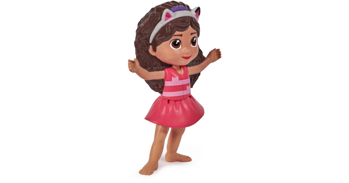 Spin Master Swimways - Gabby's Dollhouse Schwimmfigur Gabby, Wasserspielzeug
