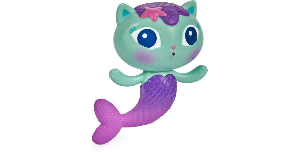 Spin Master Swimways - Gabby´s Dollhouse Schwimmfigur Meerkätzchen, Wasserspielzeug