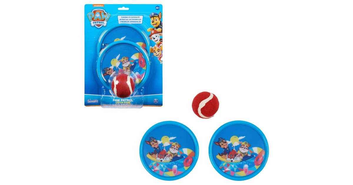 Spin Master Swimways - Paw Patrol Klettballspiel, Fangballspiel