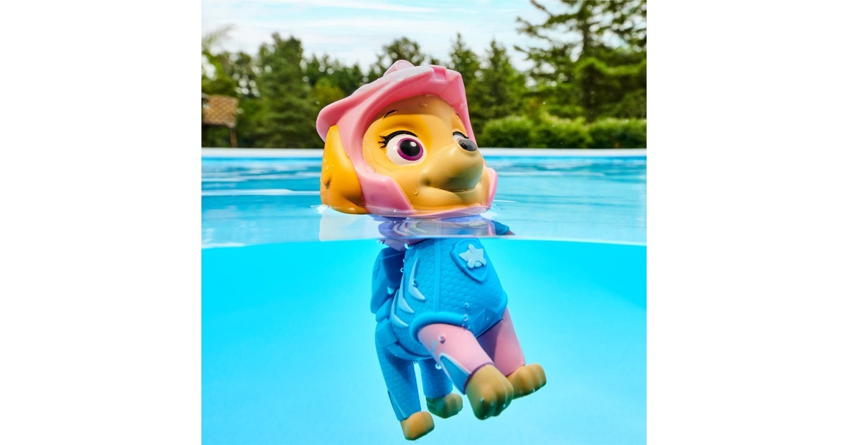 Spin Master Swimways - Paw Patrol Schwimmfigur Skye, Wasserspielzeug