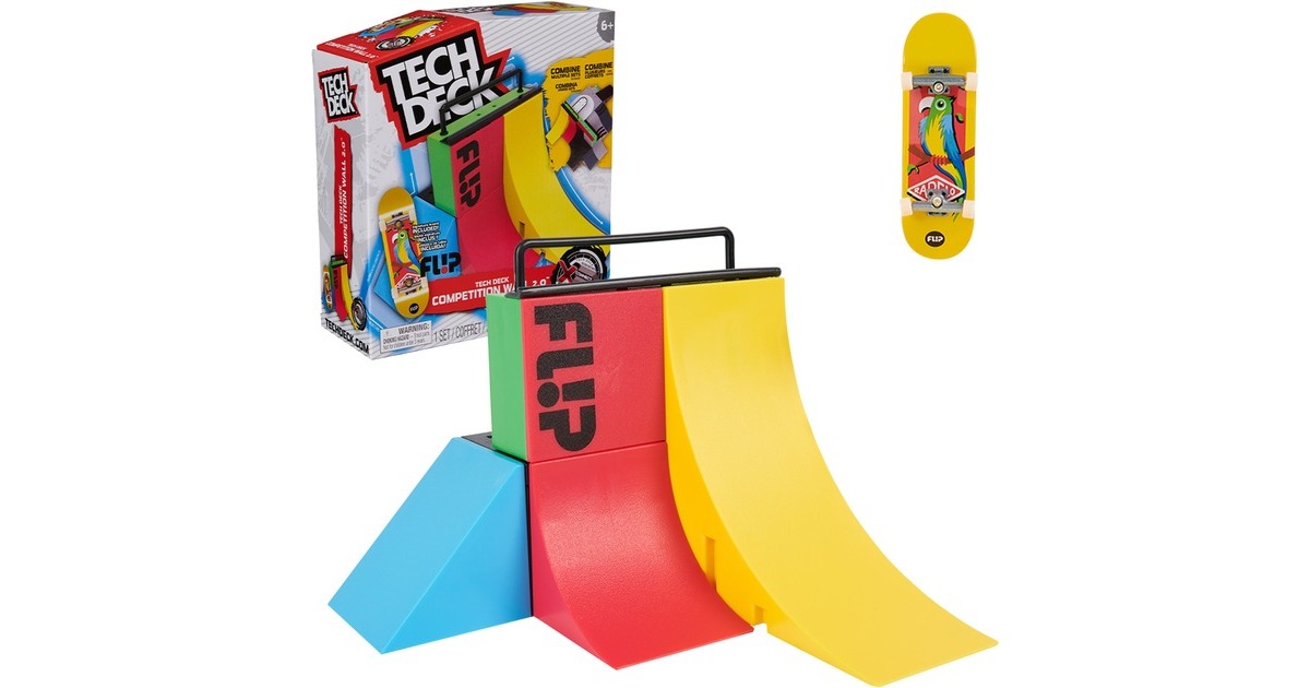 Spin Master Tech Deck X-Connect Starter-Set - Competition Wall 2.0, Geschicklichkeitsspiel