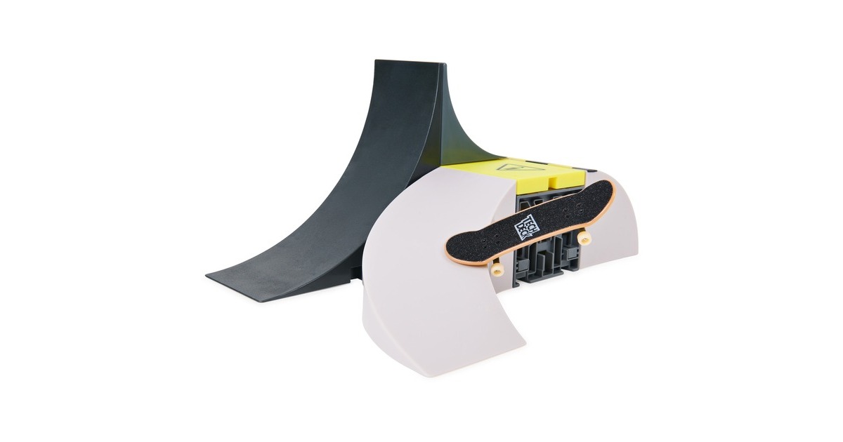 Spin Master Tech Deck X-Connect Starter-Set - Power Flippin' Rampenset, Spielfahrzeug(mit einem Fingerboard)