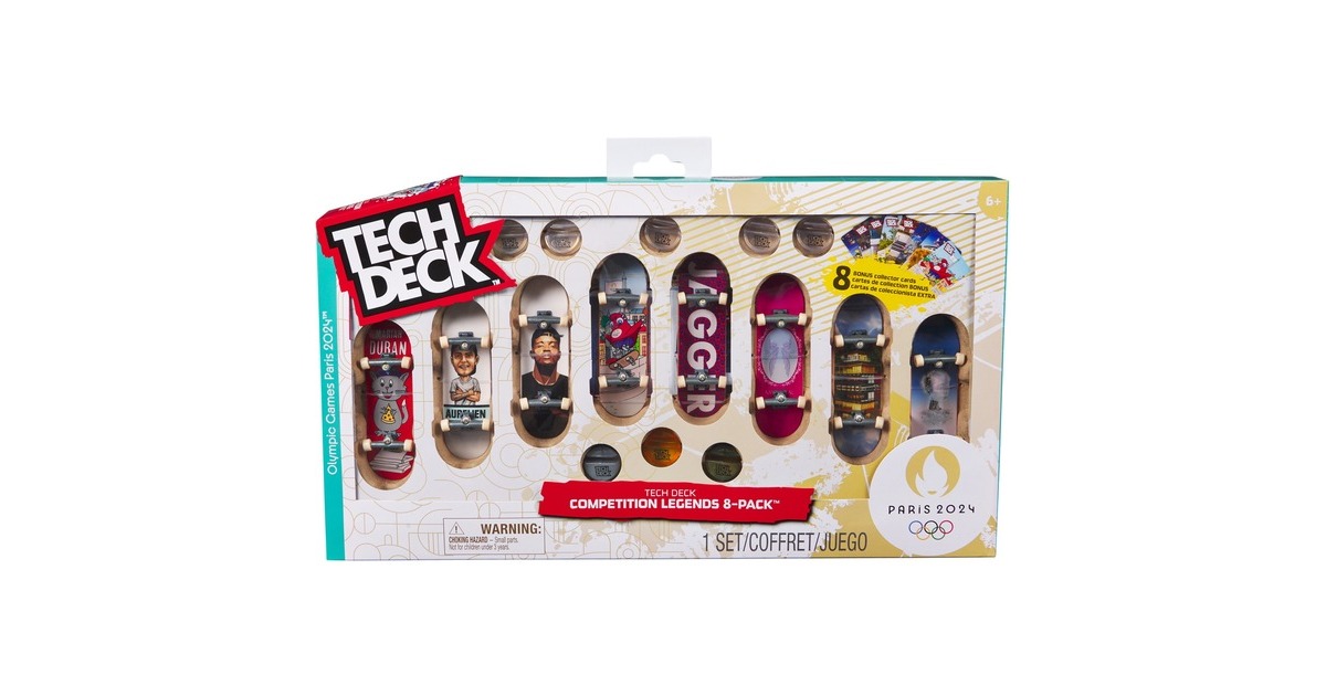 Spin Master Tech Deck - Competition Legends Pack, Spielfahrzeug