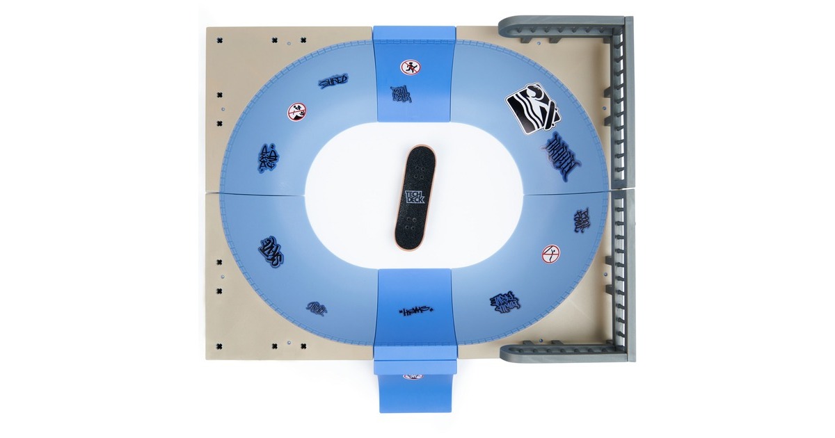 Spin Master Tech Deck - Mega Bowl, Spielfahrzeug(mit einem Fingerboard)