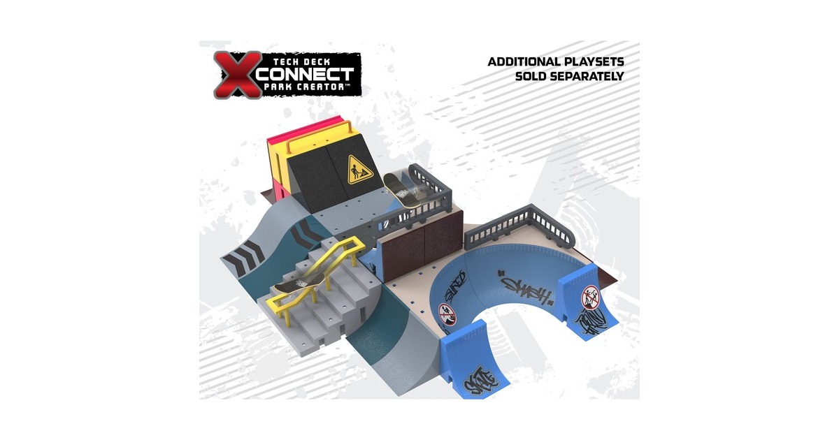 Spin Master Tech Deck - Mega Bowl, Spielfahrzeug(mit einem Fingerboard)