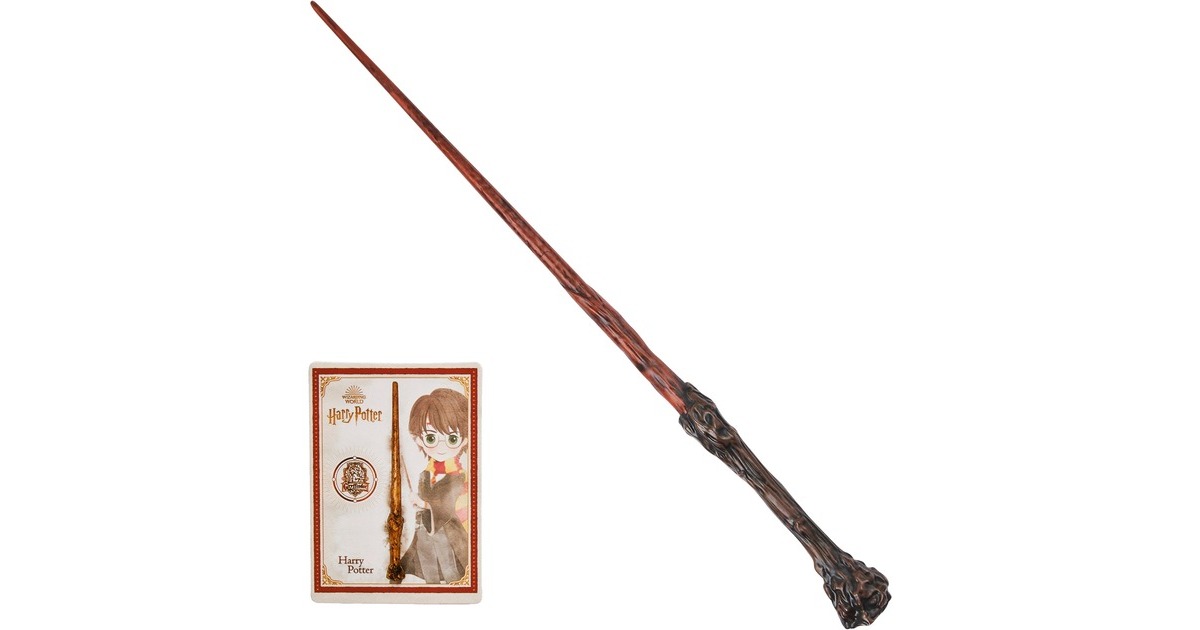 Spin Master Wizarding World Harry Potter Spellbinding-Zauberstab, Rollenspiel(mit Zauberspruch-Karte)
