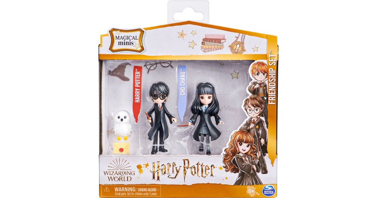 Spin Master Wizarding World Harry Potter - Magic Minis Harry Potter und Cho Chang, Spielfigur(7,6 cm Sammelfiguren)