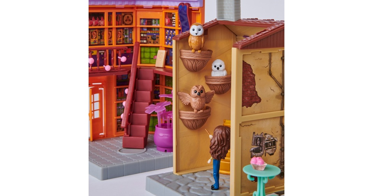 Spin Master Wizarding World Harry Potter - Winkelgasse Spielset, Spielfigur(Mit Licht und Sound )