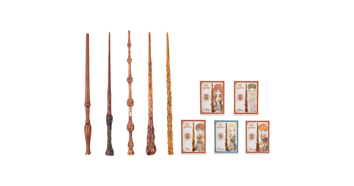 Spin Master Wizarding World Ron Weasley Zauberstab, Rollenspiel(mit Zauberspruch-Karte)