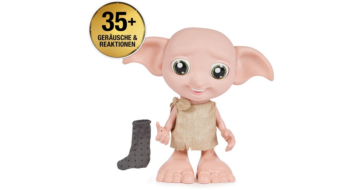 Spin Master Wizarding World - Interaktiver Dobby Hauself, Spielfigur