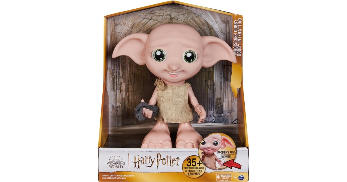 Spin Master Wizarding World - Interaktiver Dobby Hauself, Spielfigur