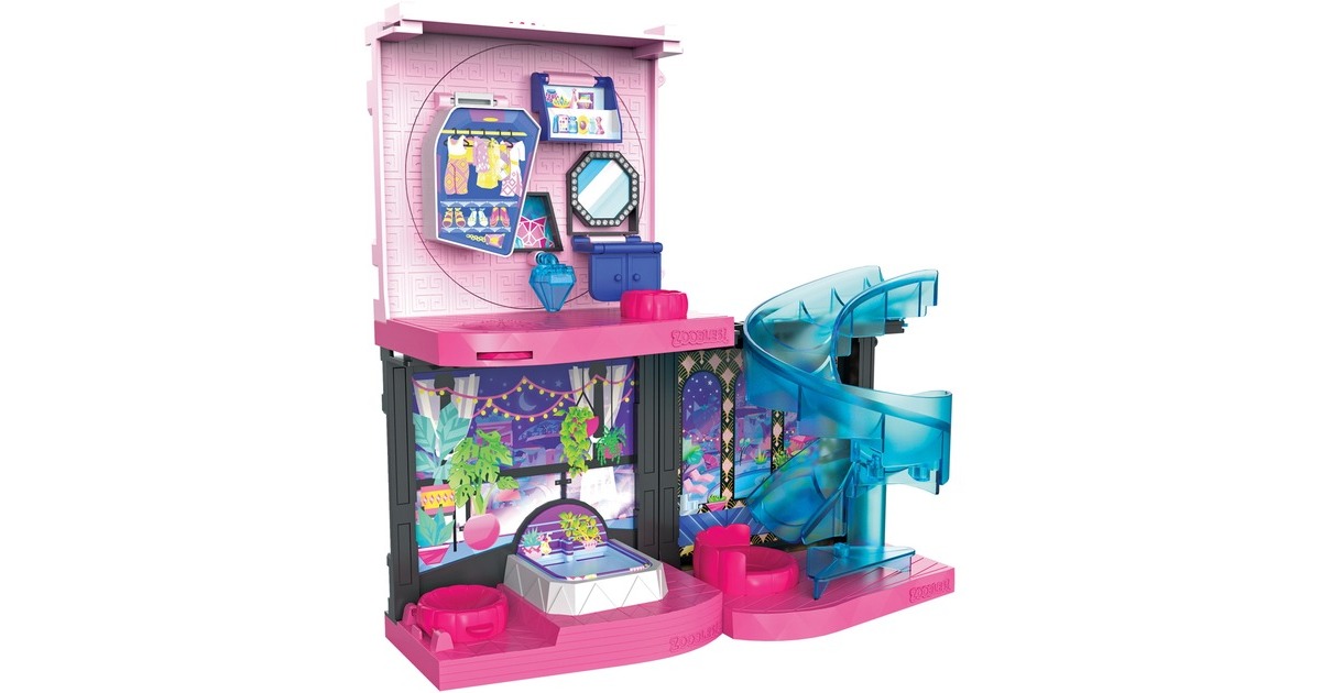 Spin Master Zoobles wandelbares Spielset mit magischer Villa und Z-Girl, Spielfigur