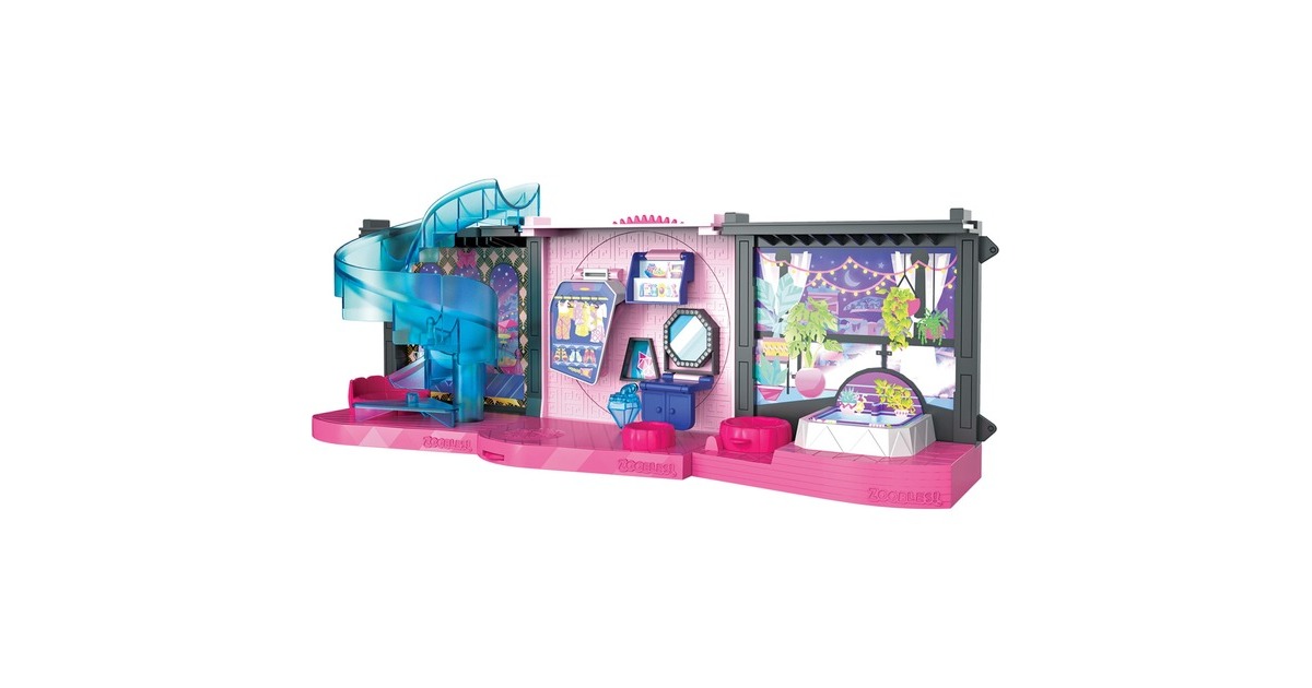 Spin Master Zoobles wandelbares Spielset mit magischer Villa und Z-Girl, Spielfigur