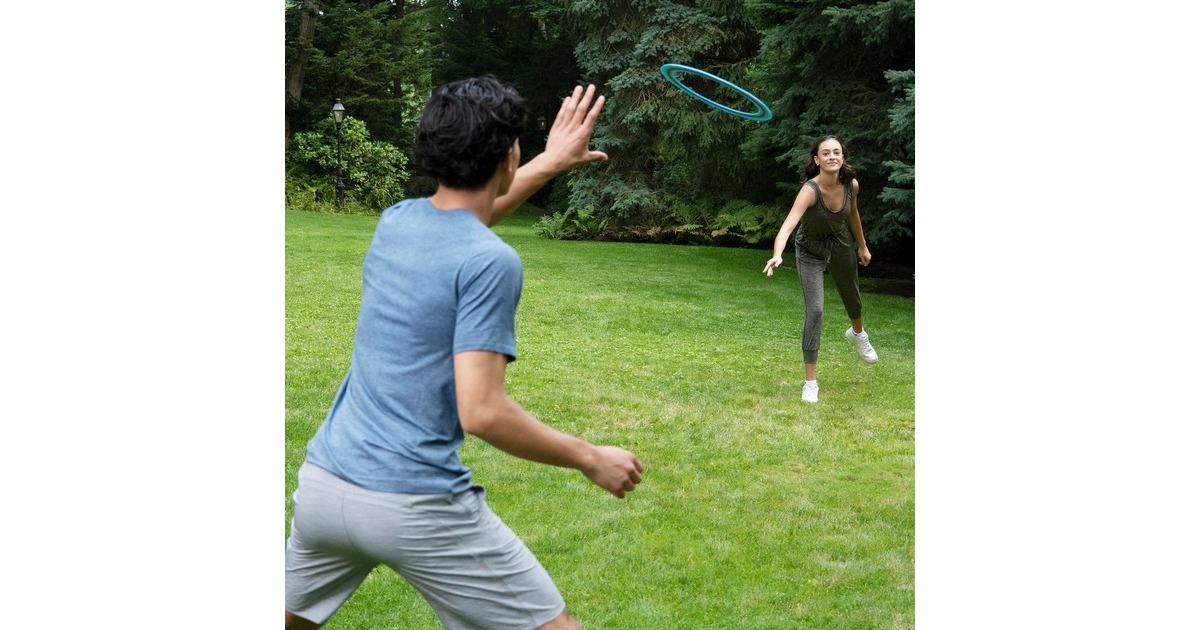 Spin MasterAerobie Pro Flying Ring, Geschicklichkeitsspiel(blau, 33 cm Durchmesser)