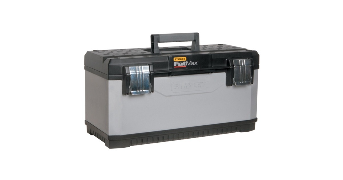 Stanley FatMax Metall-Kunststoff, Werkzeugbox(silber/schwarz)