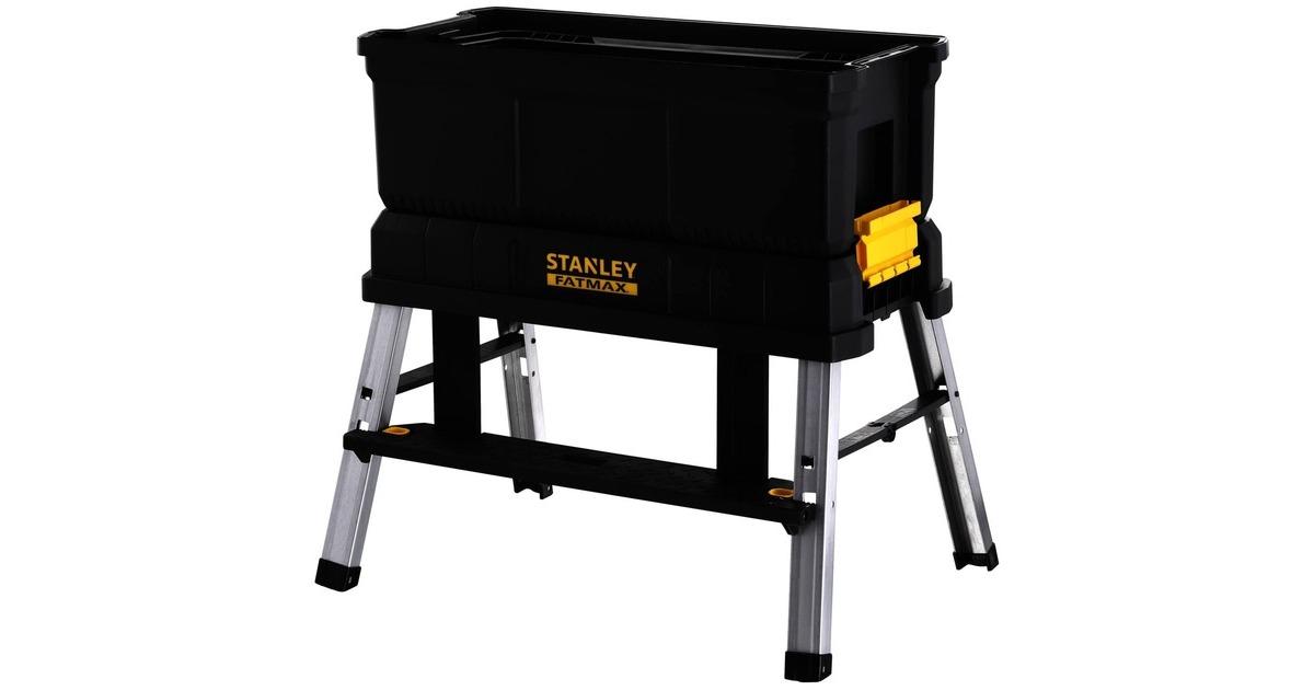 Stanley FatMax Werkzeugbox mit Tritt FMST81083-1(schwarz/gelb)