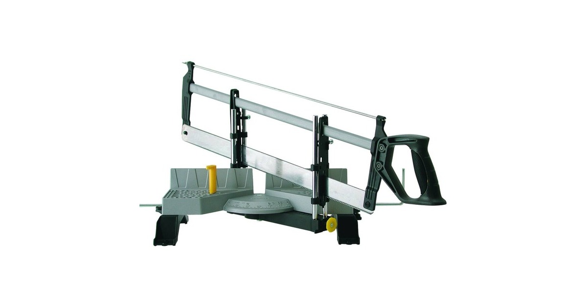 Stanley Gehrungslade Metall, 560mm, mit Gehrungssäge(grau)