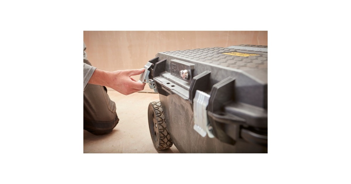 Stanley Mobile Montagebox FatMax, Werkzeugbox(schwarz, 