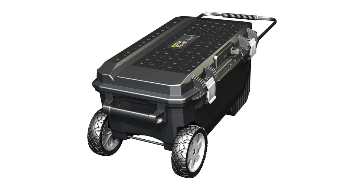 Stanley Mobile Montagebox FatMax, Werkzeugbox(schwarz, "Structural Foam")