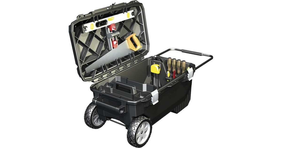 Stanley Mobile Montagebox FatMax, Werkzeugbox(schwarz, 