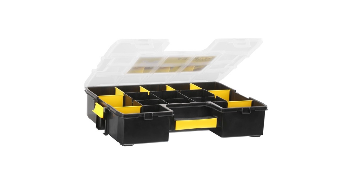 Stanley Organizer SortMaster, Werkzeugkiste(schwarz/gelb, 17 Fächer) Stanley Organizer SortMaster, Werkzeugkiste(schwarz/gelb, 17 Fächer)