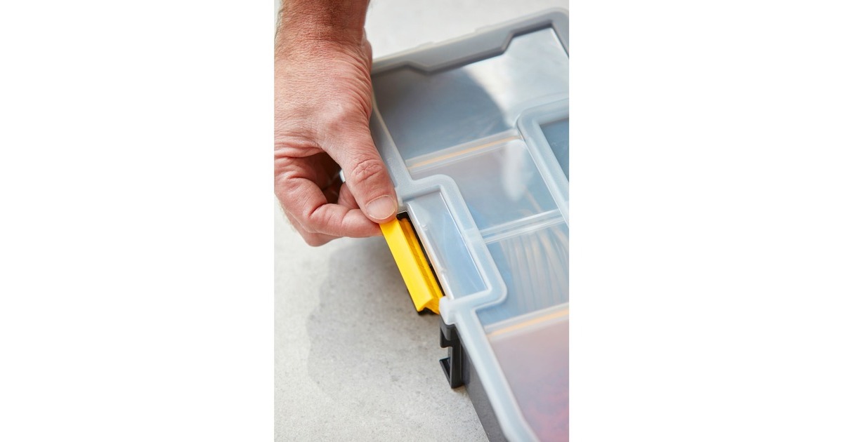 Stanley Organizer SortMaster, Werkzeugkiste(schwarz/gelb, 17 Fächer)