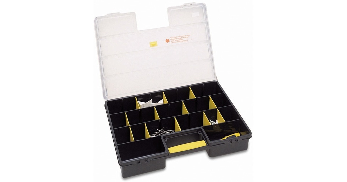 Stanley Organizer Standard, Werkzeugkiste(schwarz/transparent, 25 Fächer) Stanley Organizer Standard, Werkzeugkiste(schwarz/transparent, 25 Fächer)