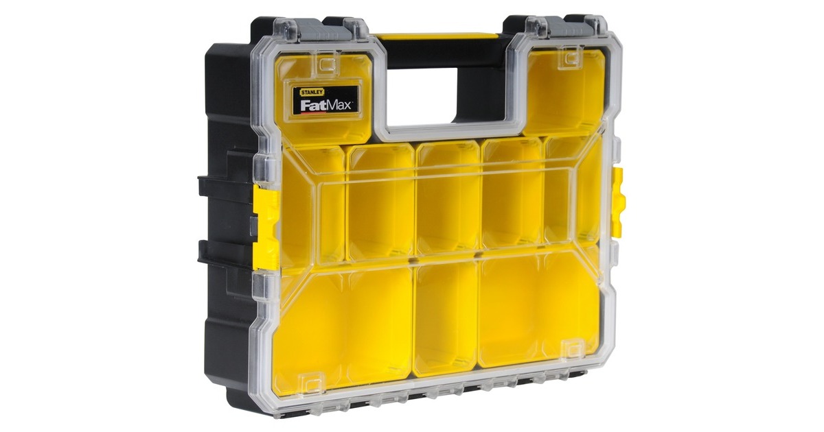 Stanley Profi-Organizer FatMax 1-97-521, Werkzeugkiste(schwarz/transparent) Stanley Profi-Organizer FatMax 1-97-521, Werkzeugkiste(schwarz/transparent)