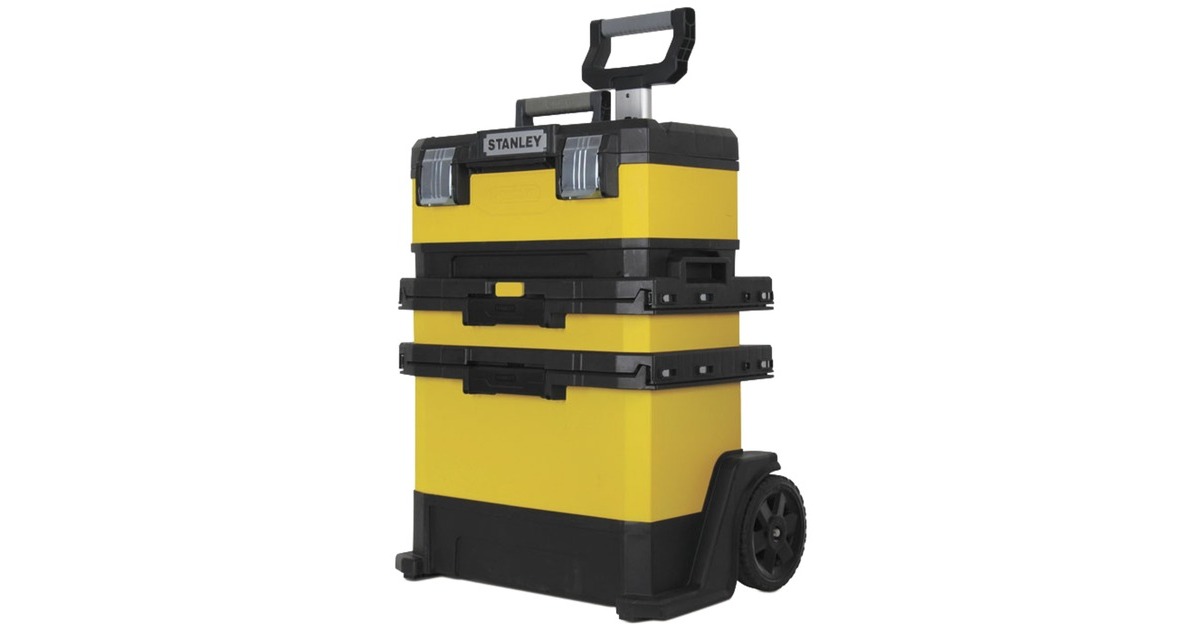 Stanley Rollende Werkstatt 1-95-621, Werkzeugwagen(gelb/schwarz) Stanley Rollende Werkstatt 1-95-621, Werkzeugwagen(gelb/schwarz)