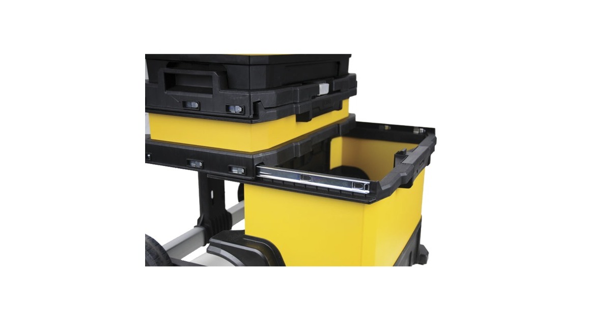 Stanley Rollende Werkstatt 1-95-621, Werkzeugwagen(gelb/schwarz)