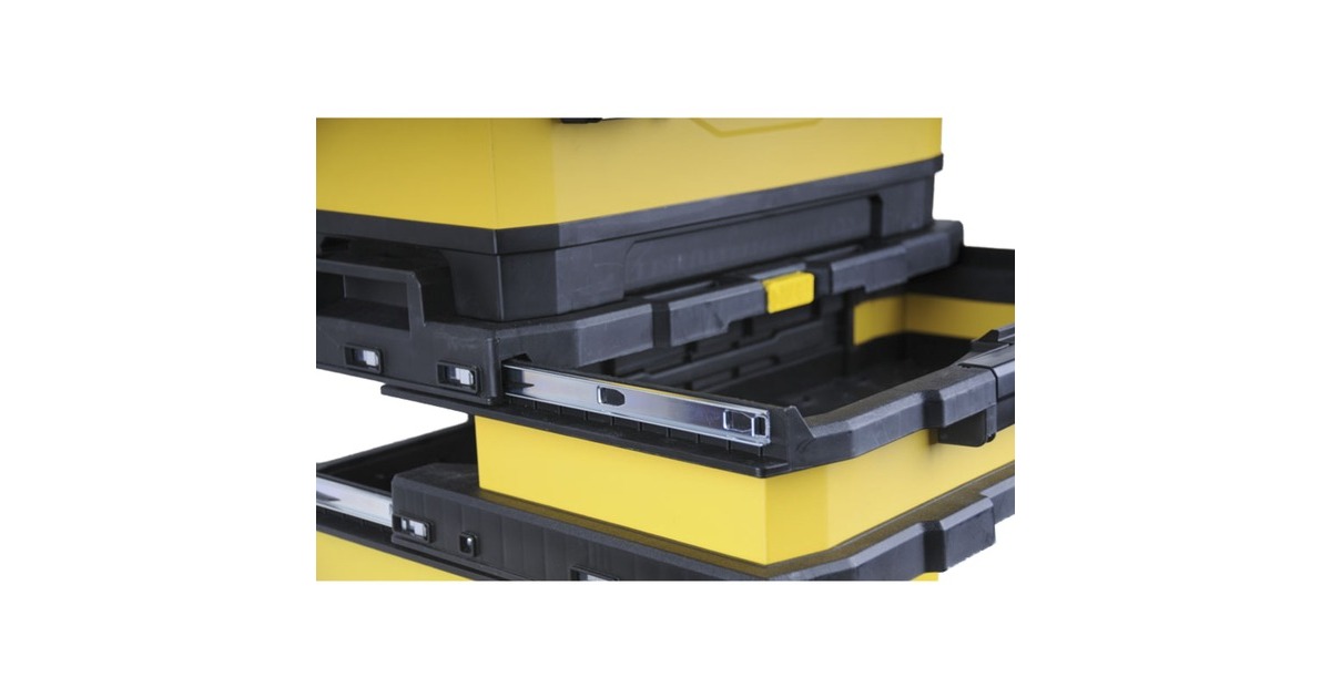 Stanley Rollende Werkstatt 1-95-621, Werkzeugwagen(gelb/schwarz)