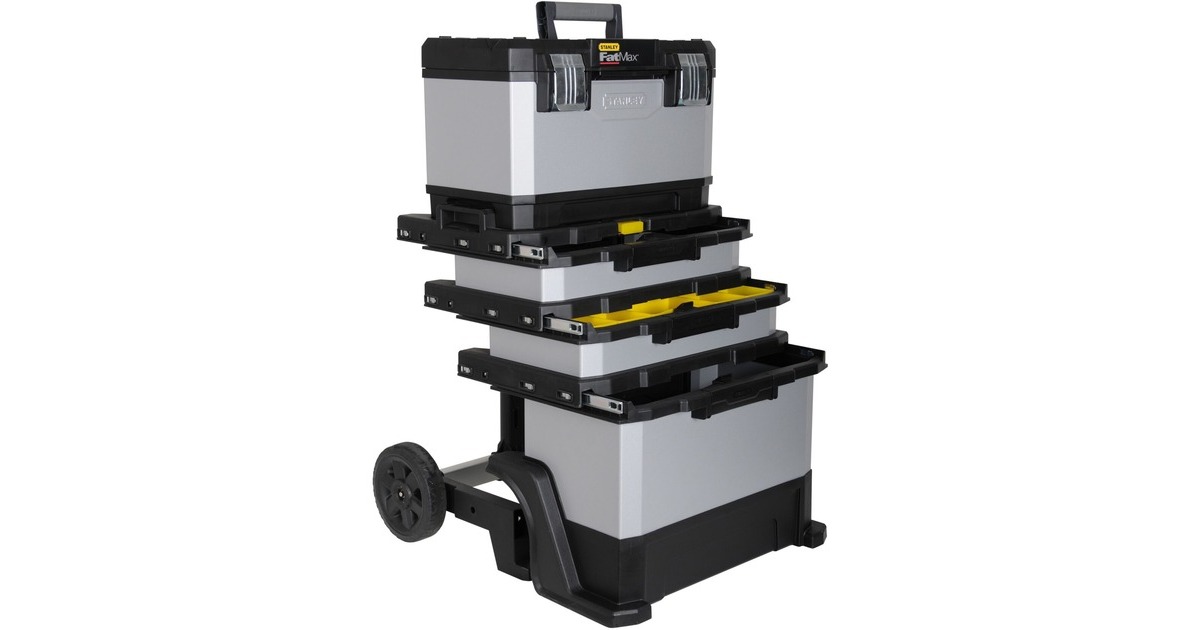 Stanley Rollende Werkstatt FatMax 1-95-622, Werkzeugwagen(grau/schwarz)
