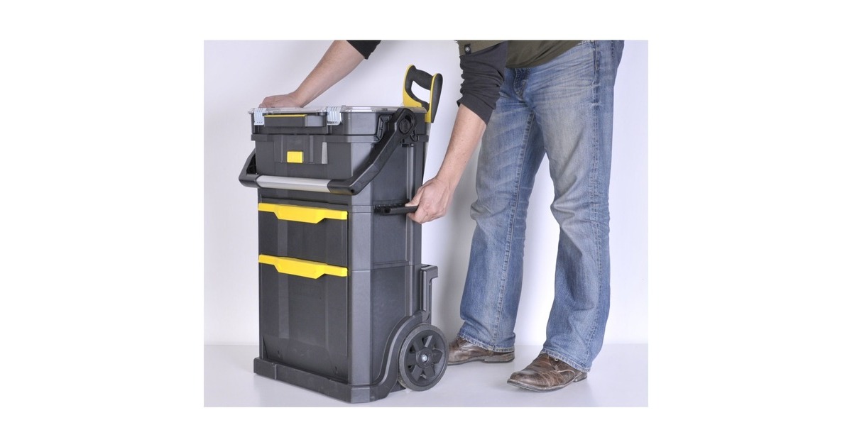 Stanley Rollende Werkstatt Stanley 2-IN-1, Trolley(schwarz)