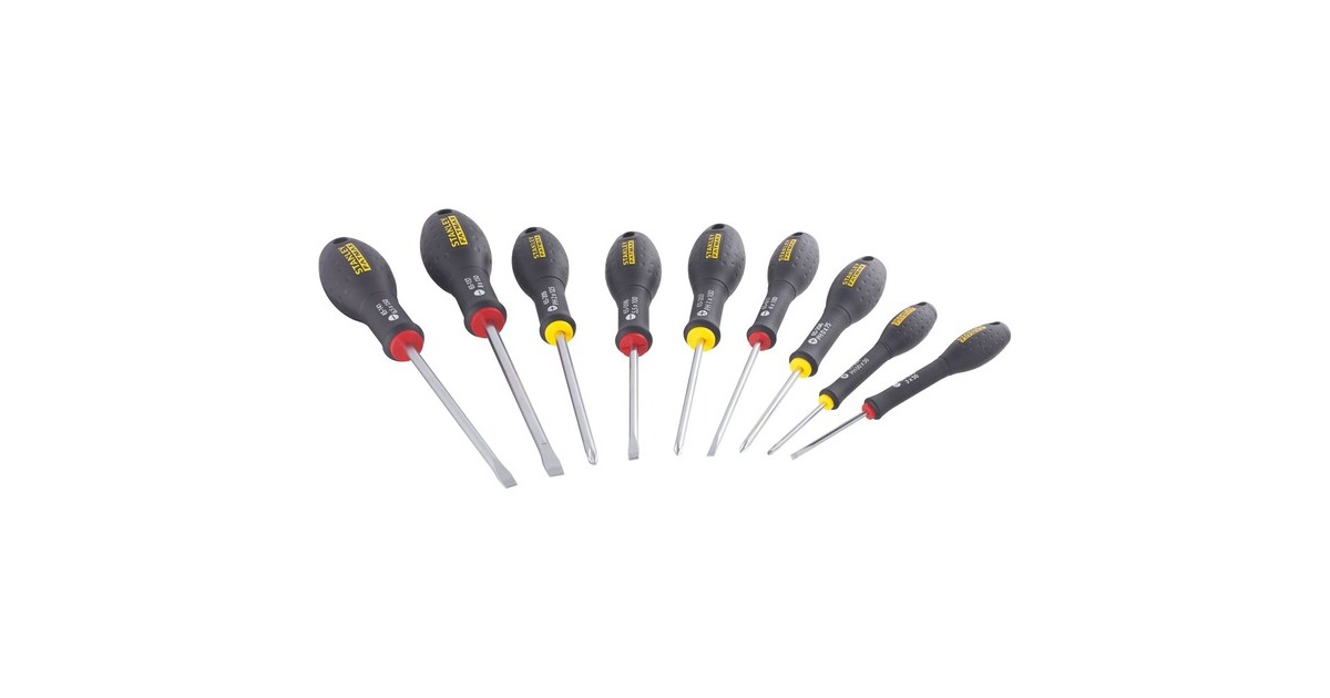 Stanley Schraubendreher-Set FatMax, 10-teilig(schwarz)