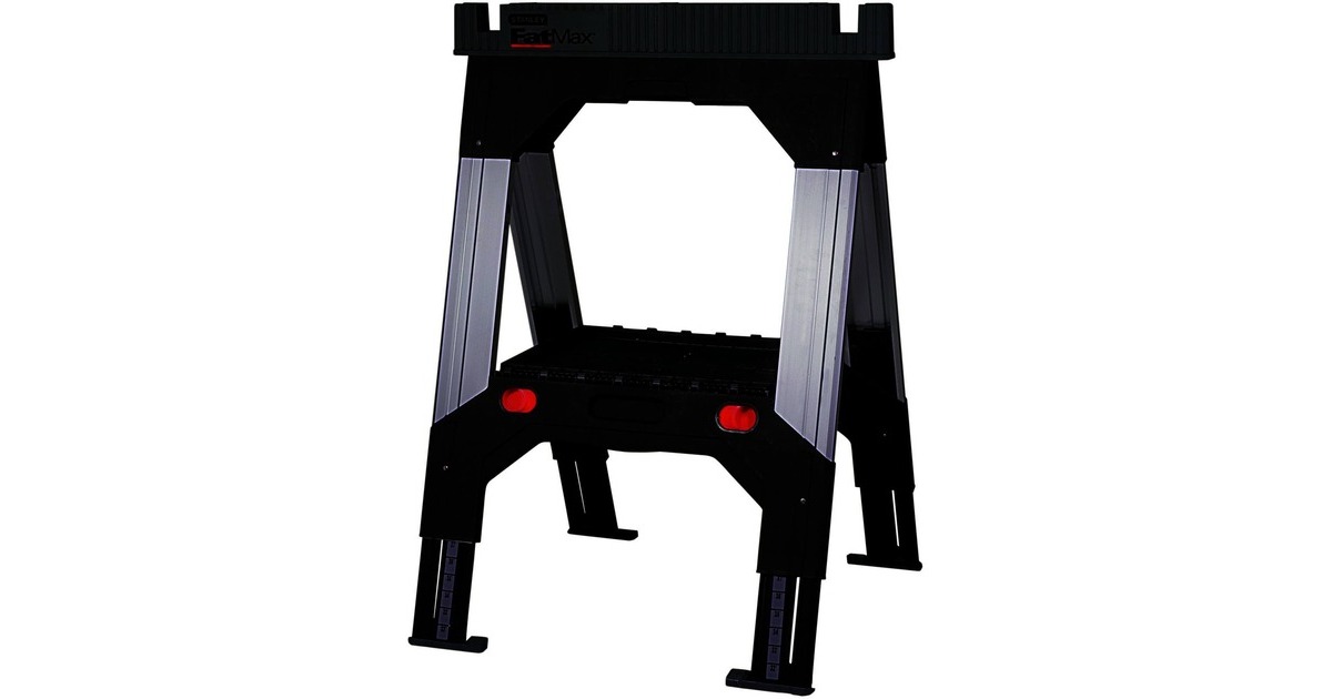 Stanley Unterstellbock FatMax, Paar, Untergestell(schwarz, bis 1.135kg pro Paar belastbar)