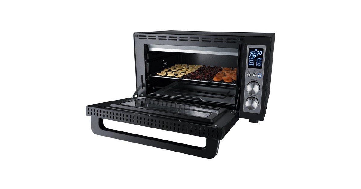 Steba Digitaler Grillbackofen KB E300, Mini-Backofen(schwarz/silber)