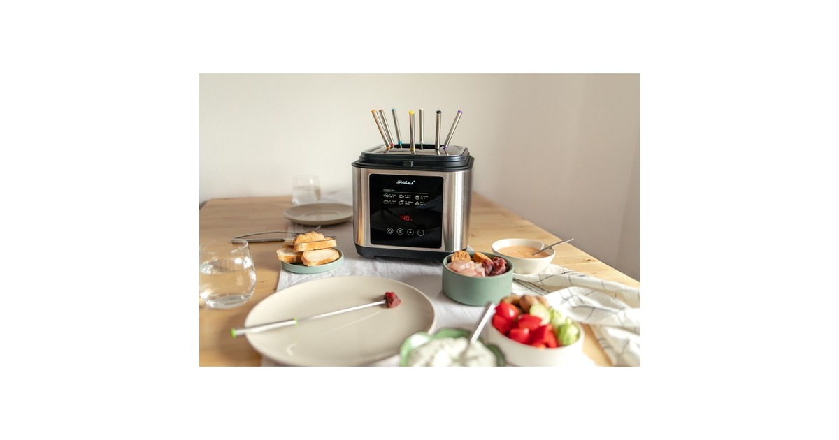 Steba Fritteuse und Fondue DF 150 F(edelstahl/schwarz)