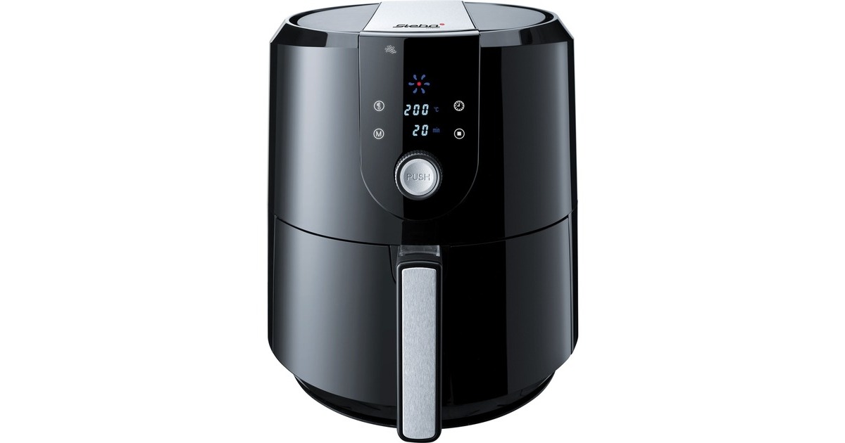 Steba Heißluftfritteuse HF 5000 XL(schwarz/edelstahl) Steba Heißluftfritteuse HF 5000 XL(schwarz/edelstahl)