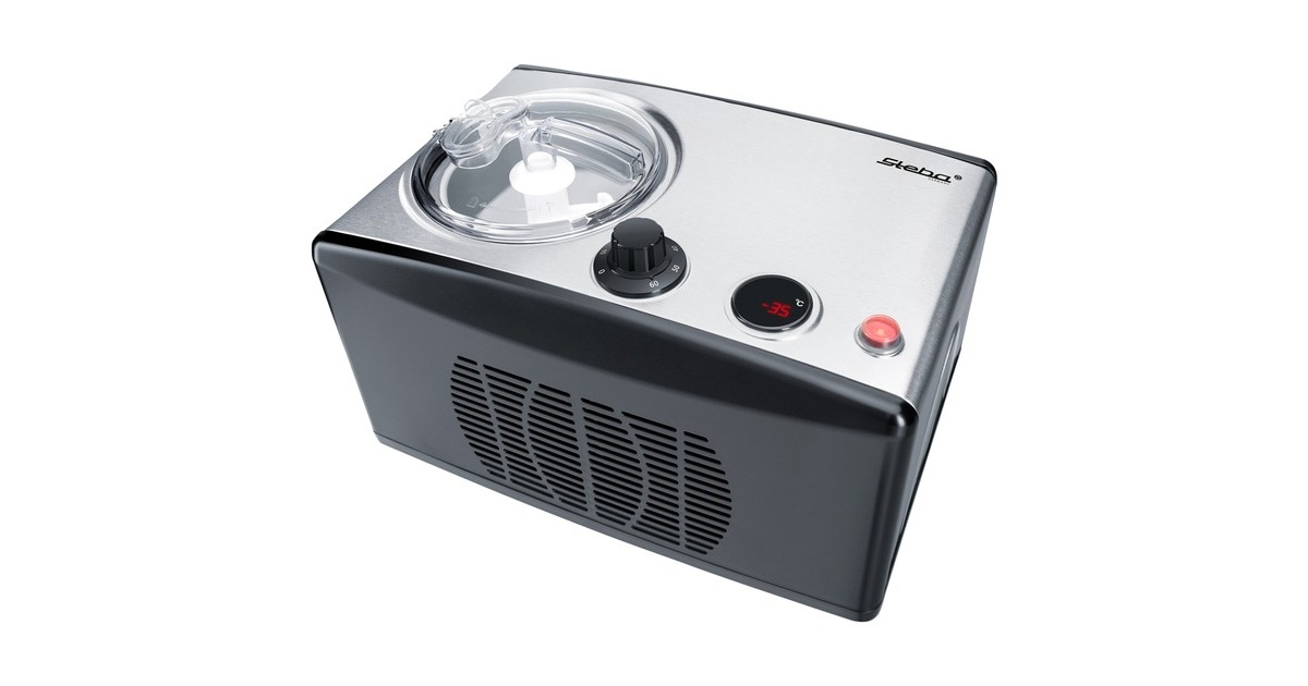 Steba IC 150, Eismaschine(silber/schwarz) Steba IC 150, Eismaschine(silber/schwarz)