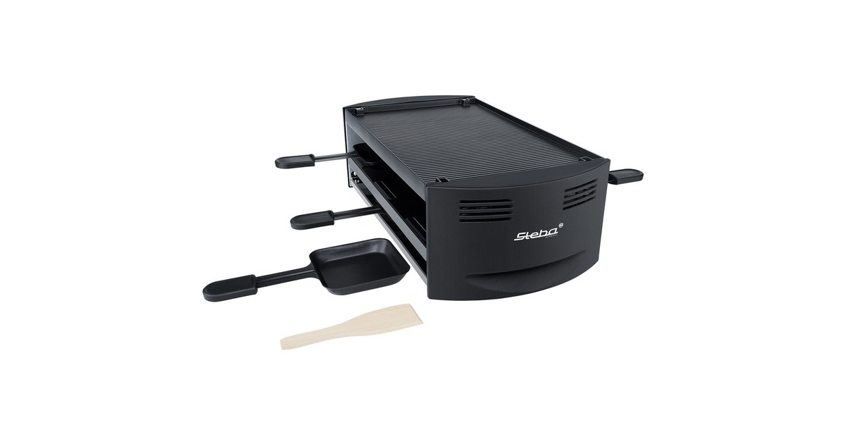 Steba RC 6 Bake & Grill, Raclette(schwarz)