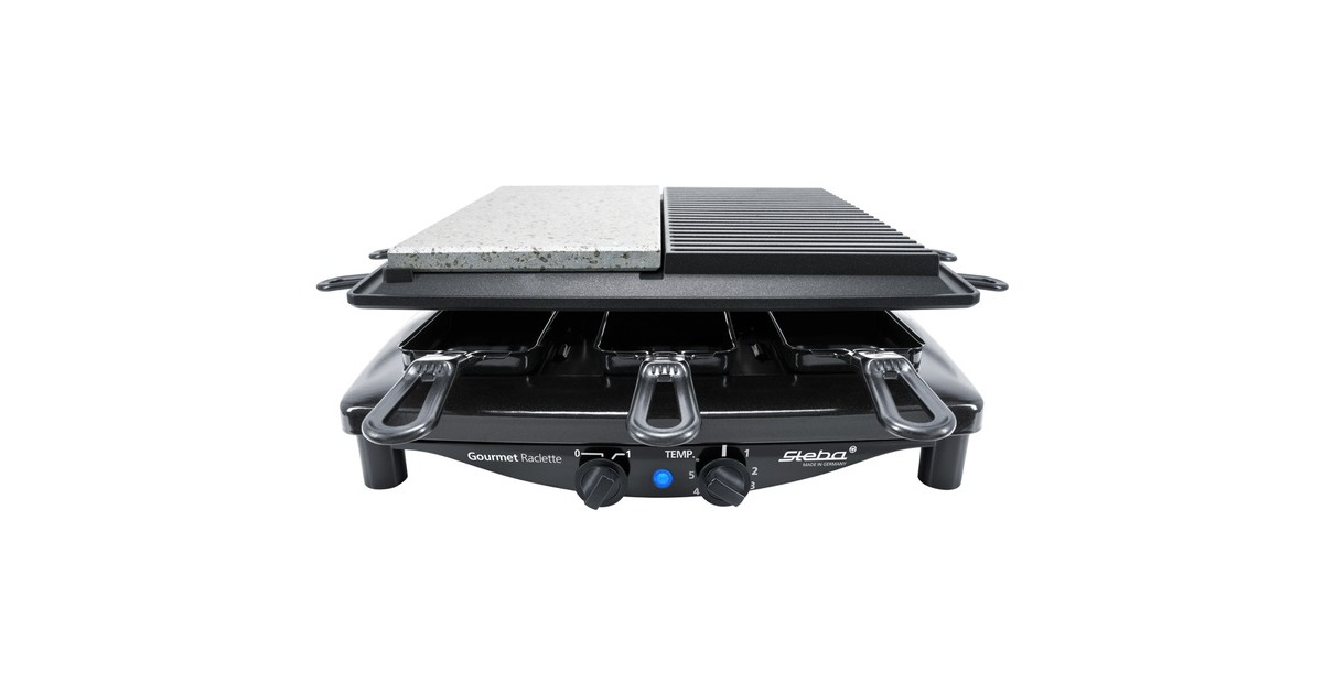 Steba Raclette RC 4 Plus Deluxe(schwarz)