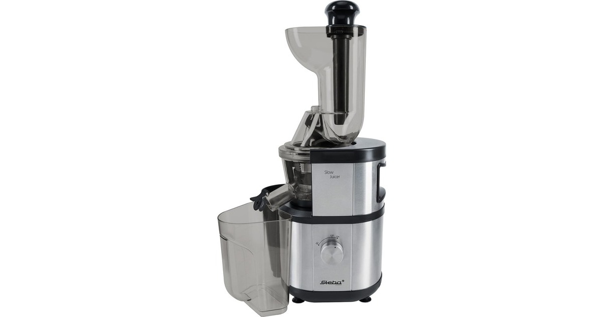 Steba Slow-Juicer E 400 , Entsafter(edelstahl/schwarz)