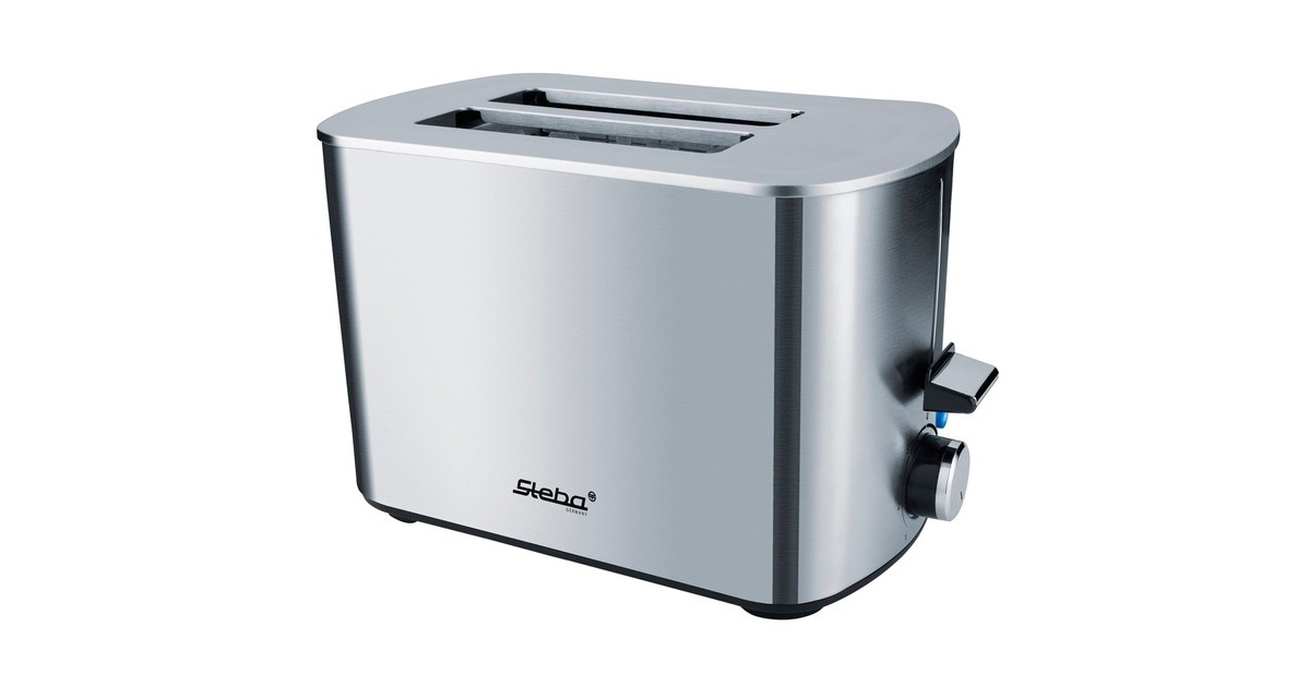 Steba Toaster TO 20 Inox(edelstahl, 850 Watt, für 2 Scheiben Toast)