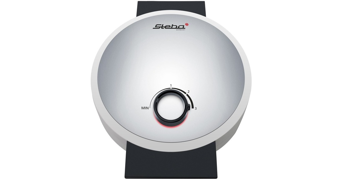 Steba Waffeleisen WE 16(silber/weiß, 1.000 Watt) Steba Waffeleisen WE 16(silber/weiß, 1.000 Watt)