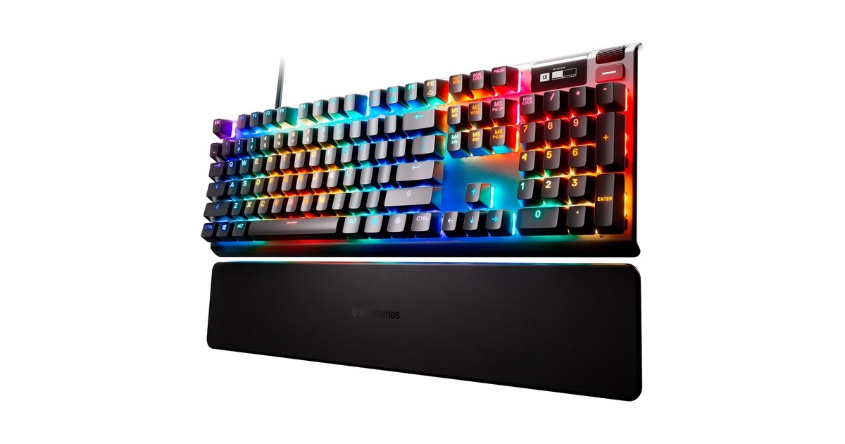 SteelSeries APEX Pro, Gaming-Tastatur(schwarz, DE-Layout, SteelSeries OmniPoint 2.0)