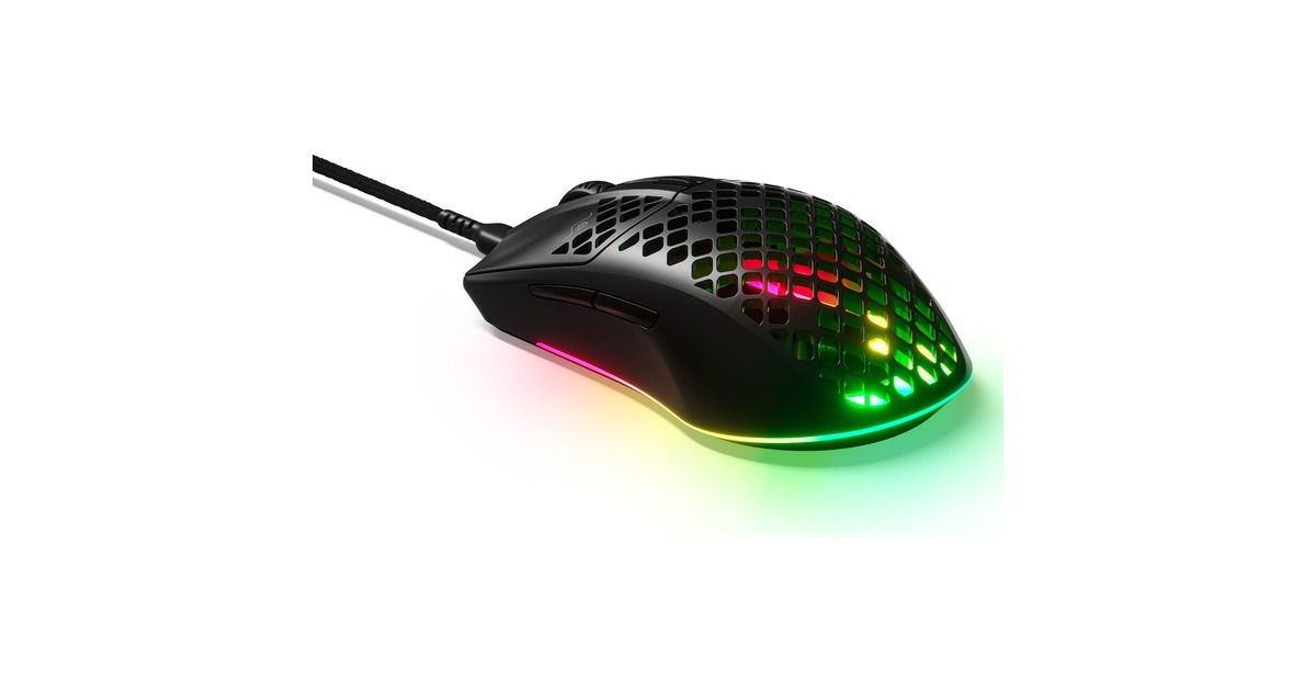 SteelSeries Aerox 3 Onyx 2022, Gaming-Maus(schwarz)