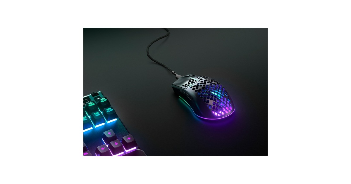 SteelSeries Aerox 3 Onyx 2022, Gaming-Maus(schwarz)