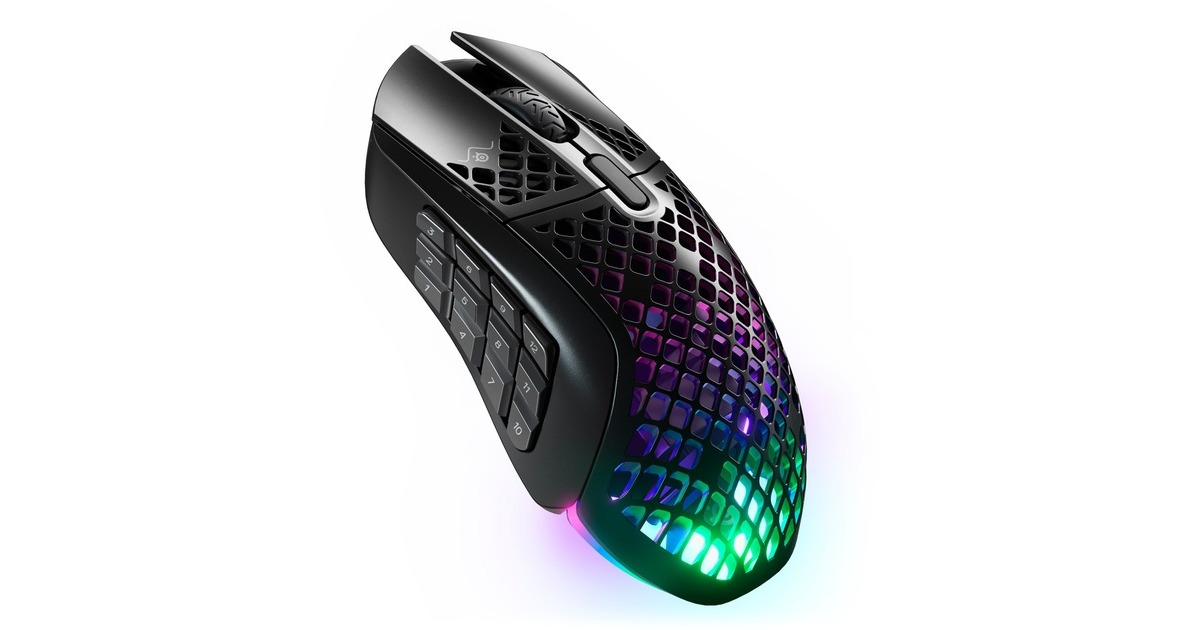 SteelSeries Aerox 9 Wireless, Gaming-Maus(schwarz)